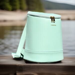 Corkcicle Eola Bucket Cooler Bag Backpack Seafoam NWOT ($150 Retail)